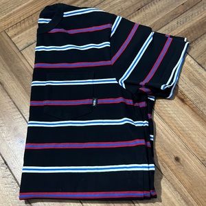 Men’s Vans multi stripe knit shirt